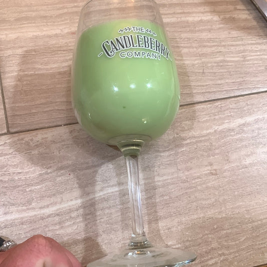 The Candleberry Company Candle (Wineglass)