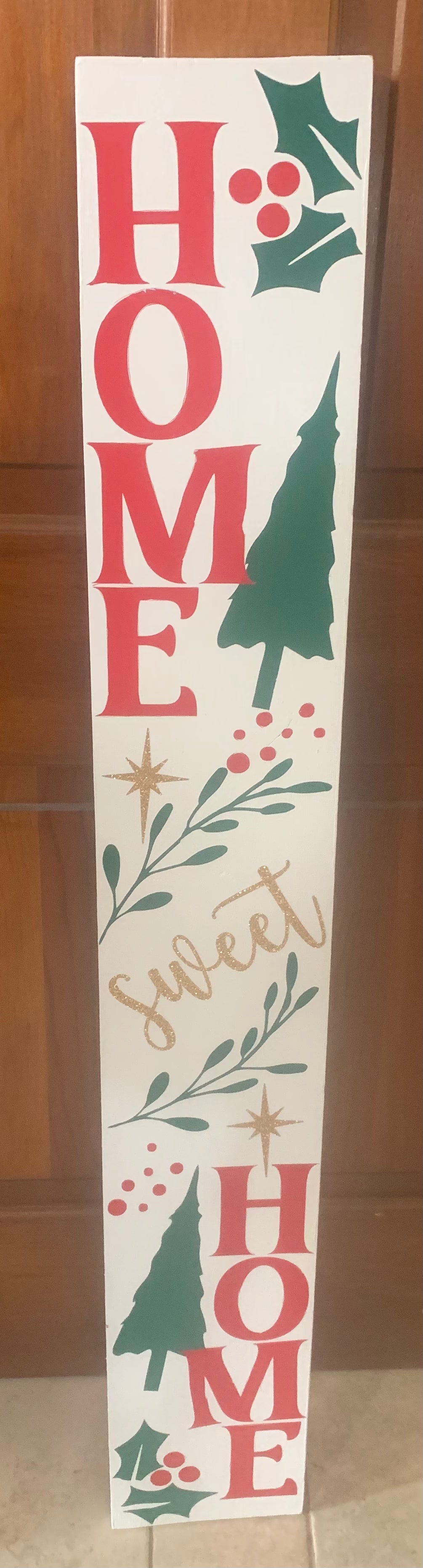 Home Sweet Home Christmas Wallhanging