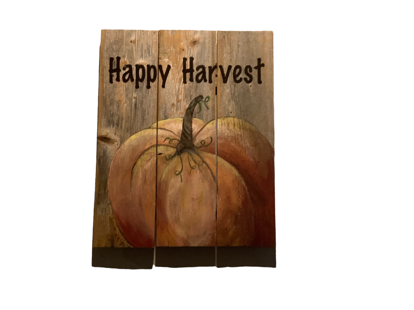 Happy Harvest Wooden Sign