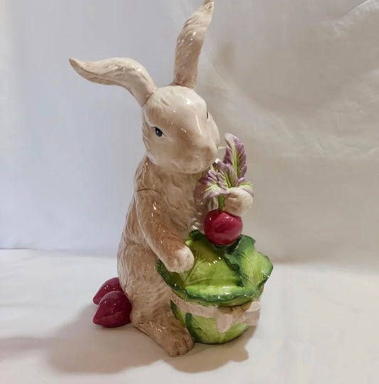 Rabbit Porcelain Figure
