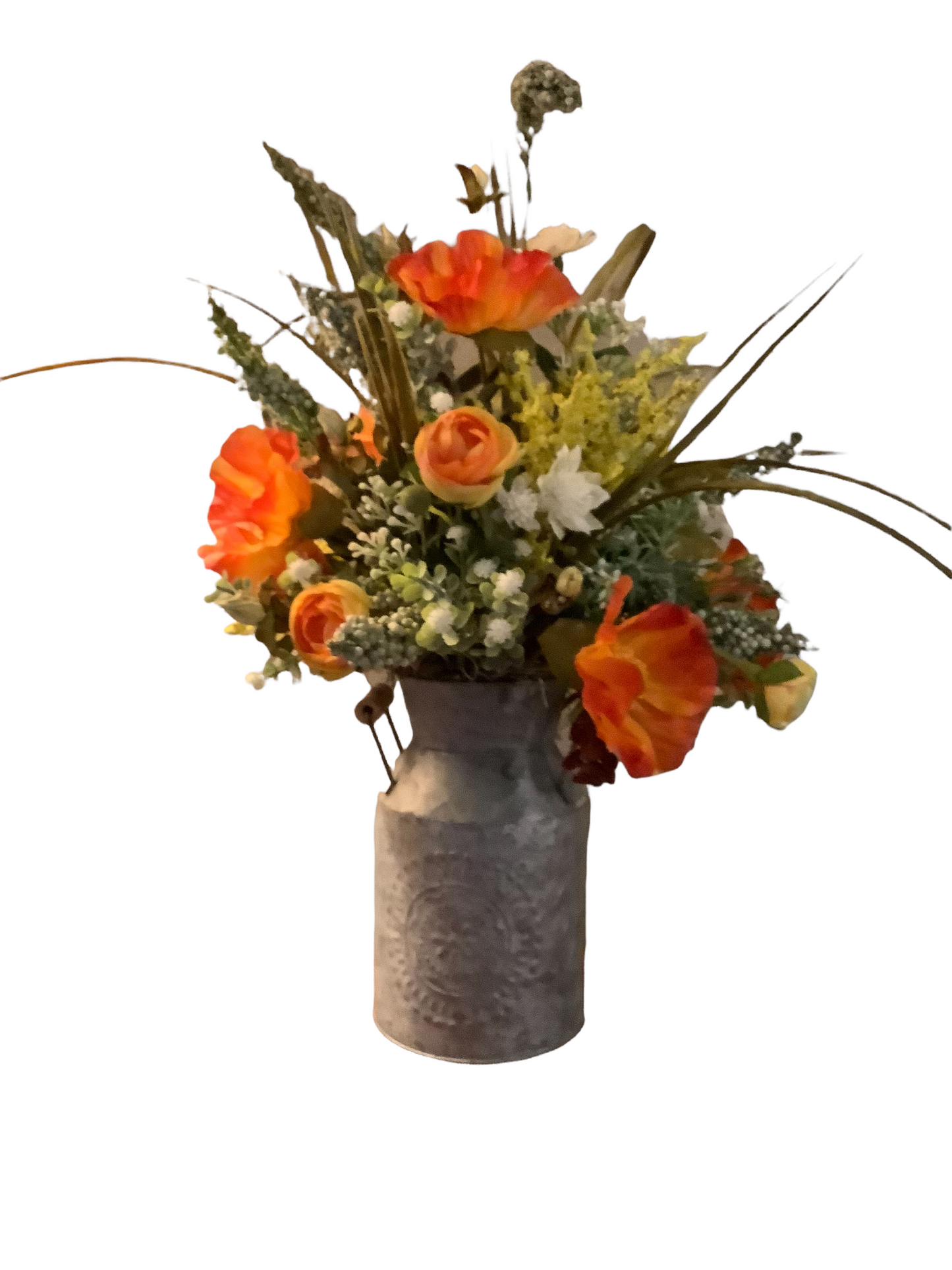 Small Milk Can Arrangment