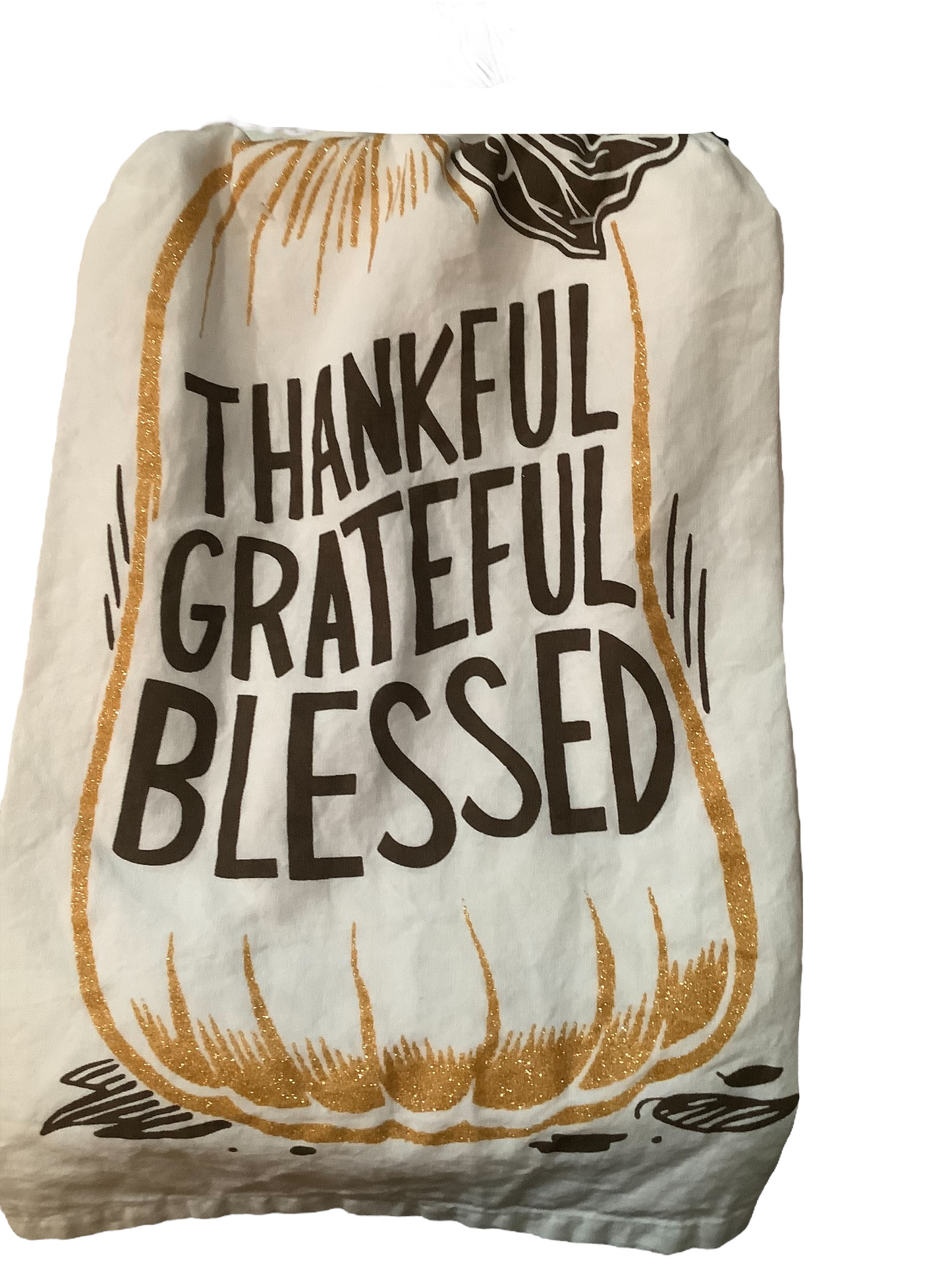 Thankful, Grateful, Blessed Towel