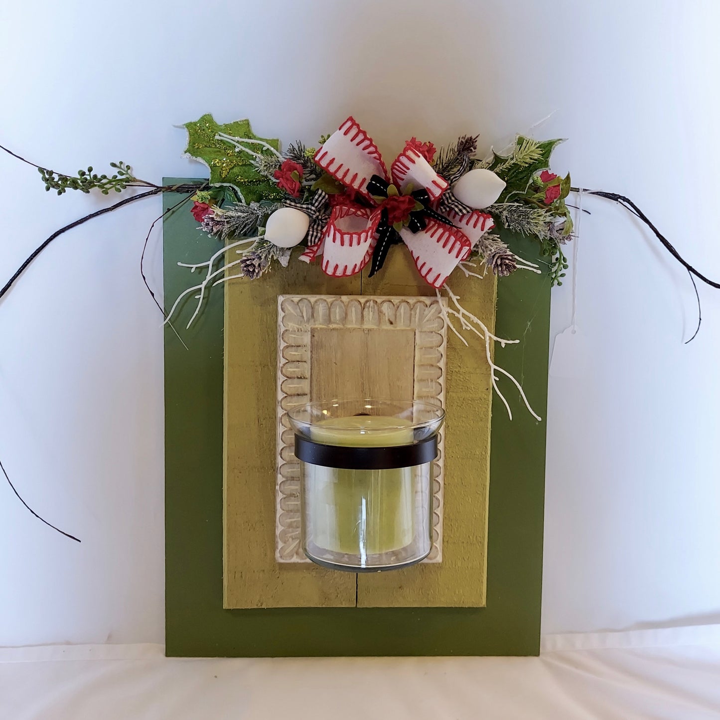 Holiday Candle Sconce