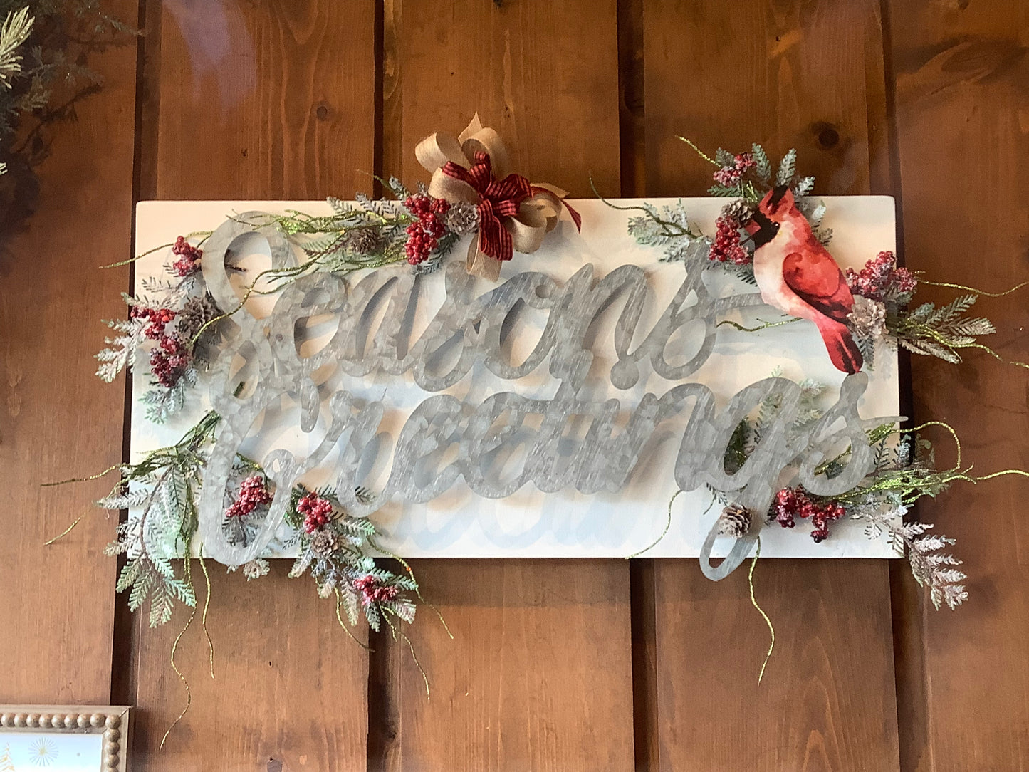 Season's Greetings Wallhanging