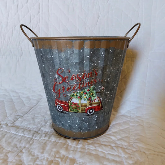 Seasons Greetings Bucket