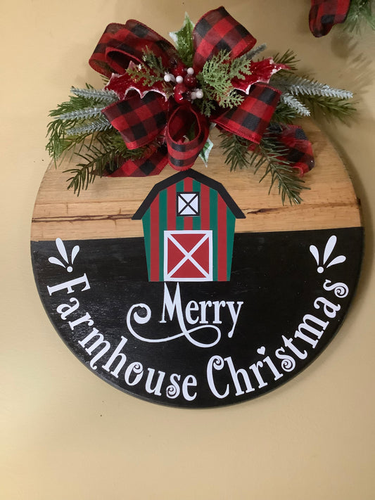Merry Farmhouse Christmas Round