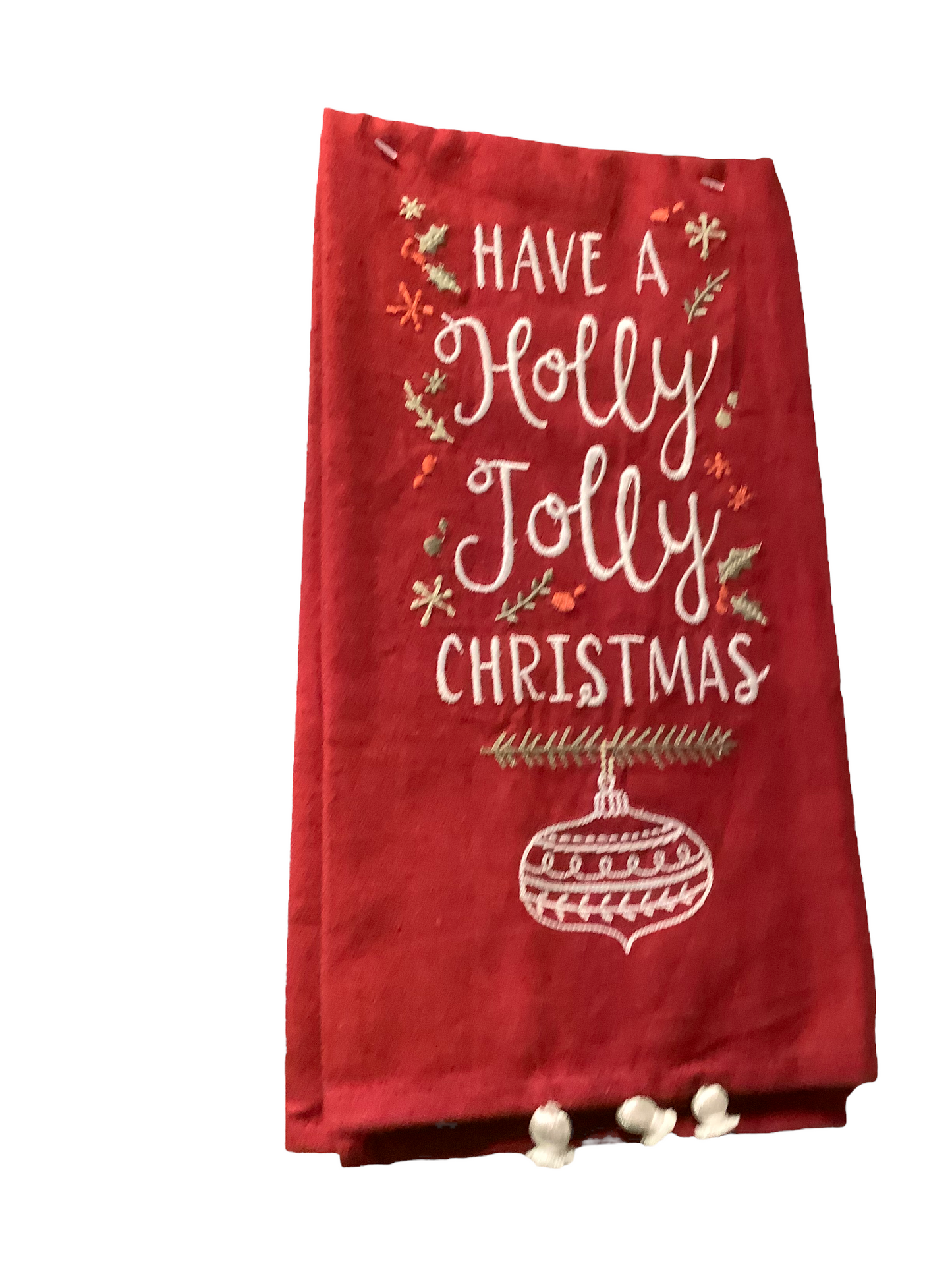 Have A Holly Jolly Christmas Towel