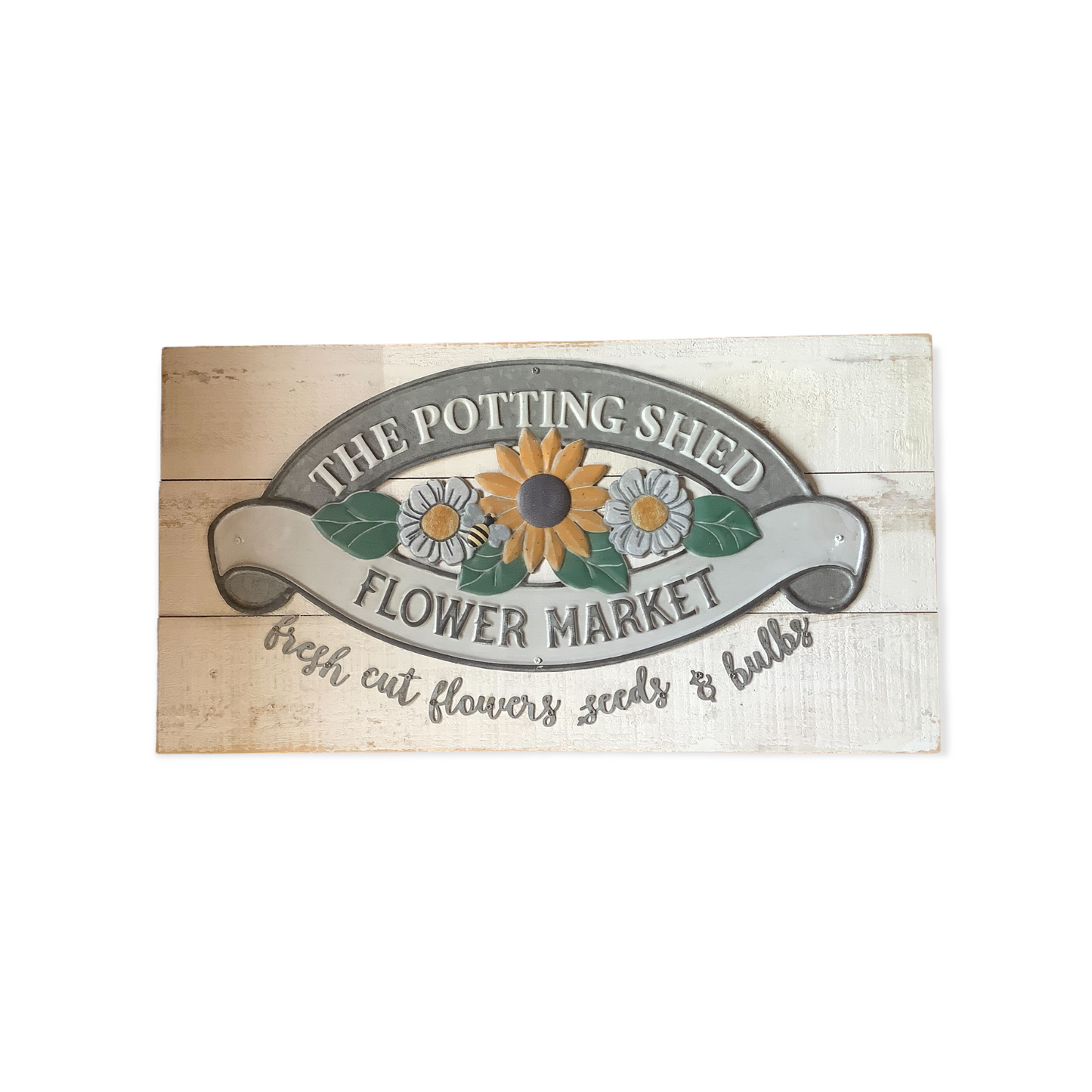 The Potting Shed Wooden Sign