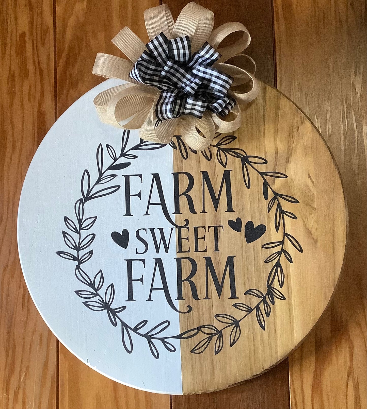 Farm Sweet Farm Round