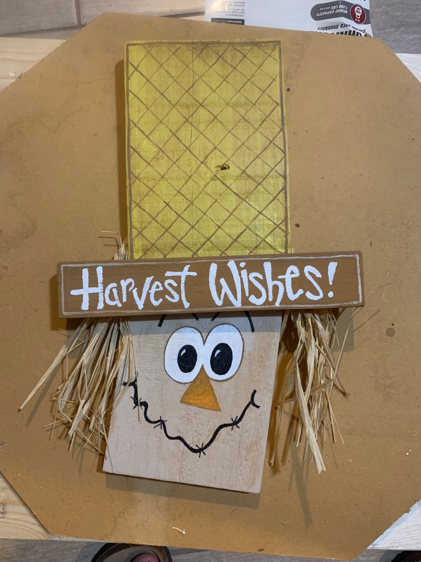 Harvest Wishes Scarecrow
