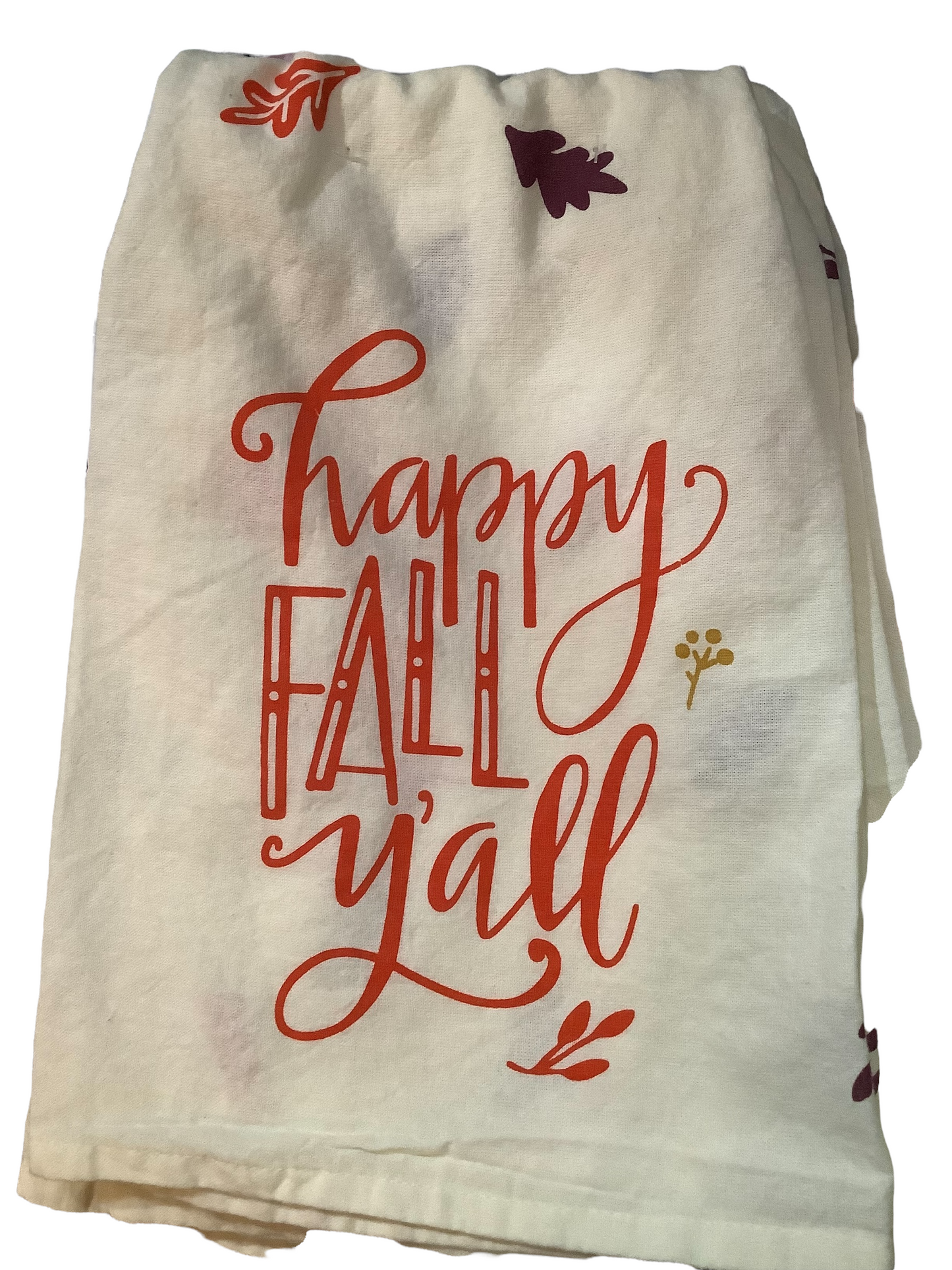 Happy Fall Y’all Towel