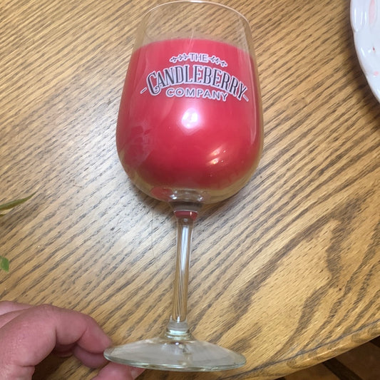 The Candleberry Company Candle (Wineglass)