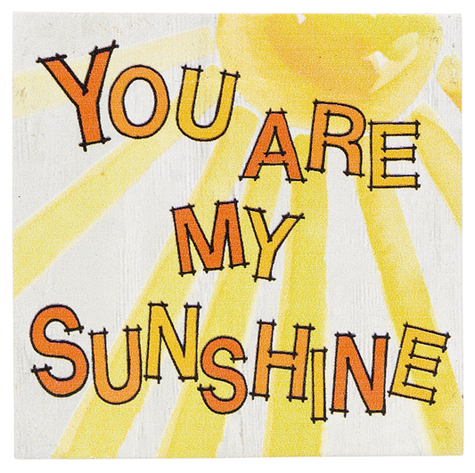You are my Sunshine Block