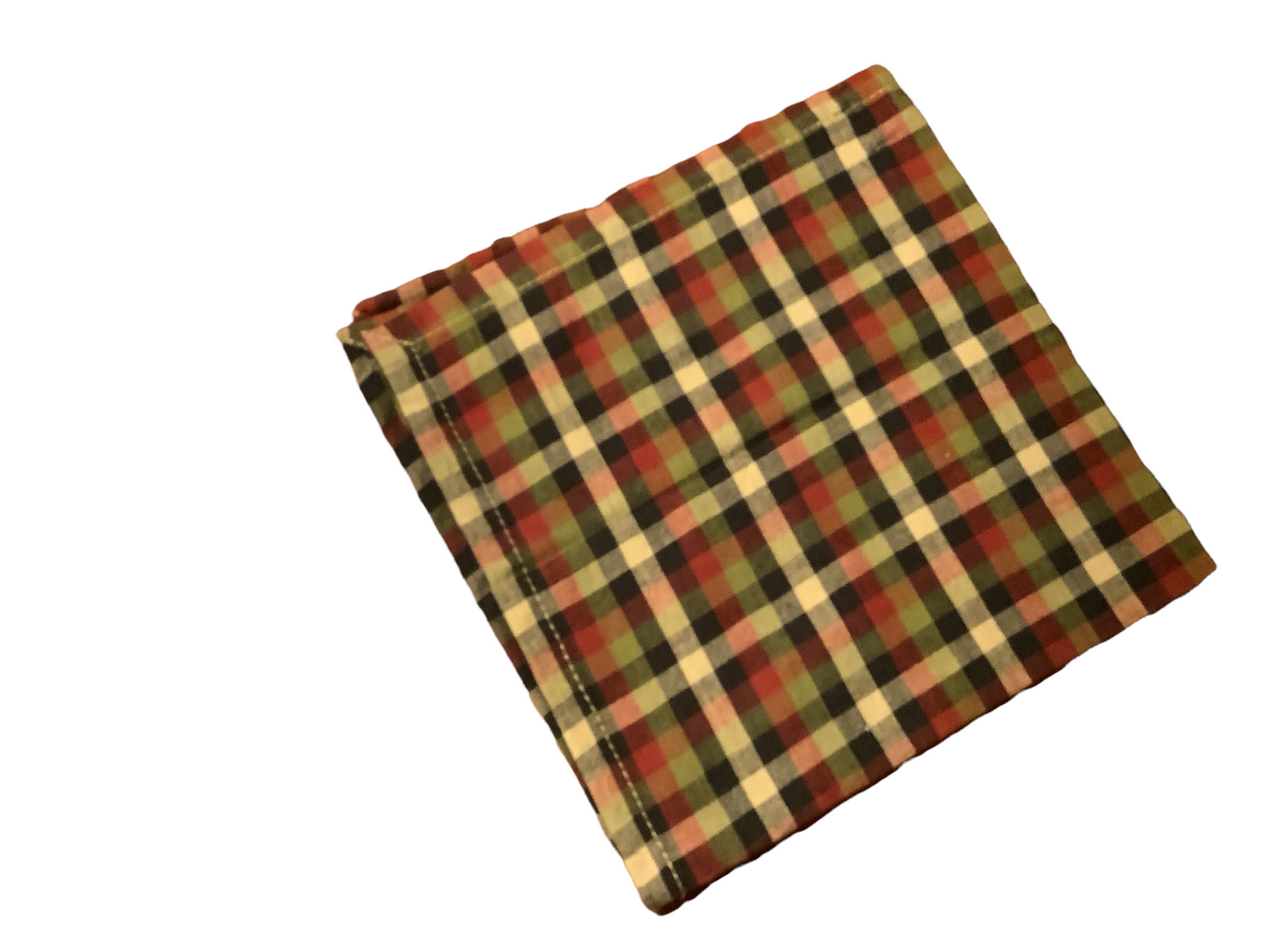 Tangled Berries Plaid Napkins