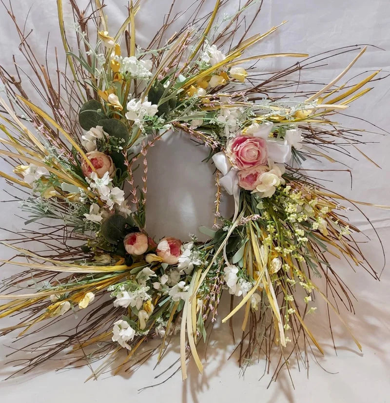 Spiral Spring Wreath
