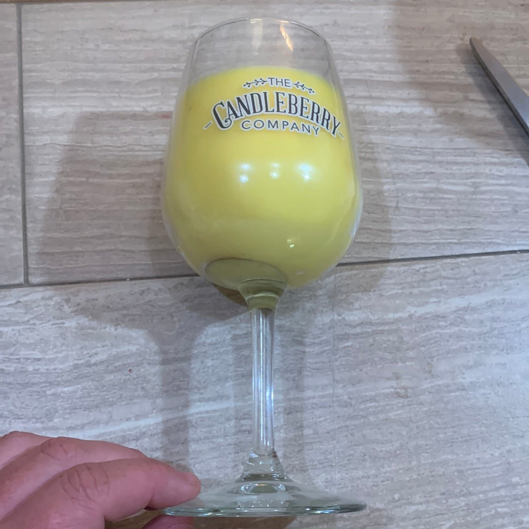 The Candleberry Company Candle (Wineglass)
