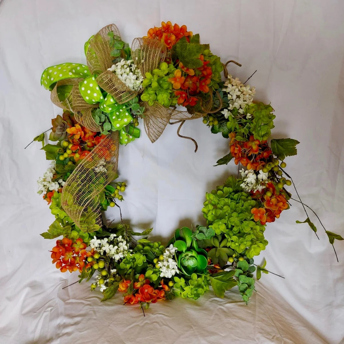 Spring Green Wreath