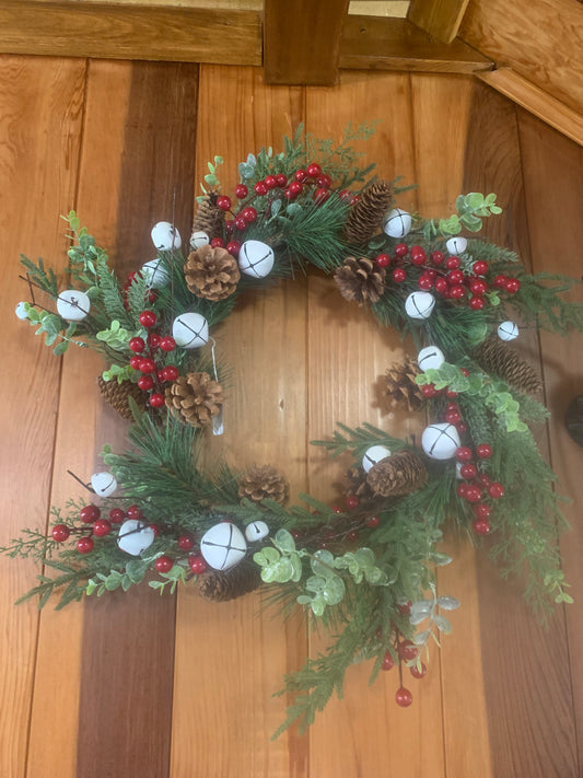 White Bell Wreath